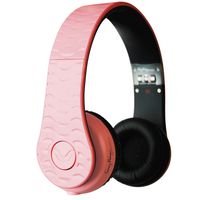Fanny Wang Headphones Co. Premium Luxury On-Ear Headphones, Pink, (FW-HEADPH-1001-PNK) (Discontinued by Manufacturer)