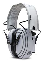 Lucid Audio Amped Sound Amplifying Bluetooth Wireless Hearing Headphones - White/Gray