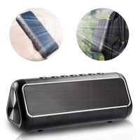 The Original Solar Soundbar - Solar Bluetooth Speaker - 50+ Hours of Playtime - Wireless Outdoor Bluetooth Speaker - Waterproof Bluetooth Portable Speakers with Solar Powered Portable Charger