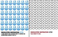 Quiplip Funny Birthday Cards Unsolicited Inspirations, 6-Pack (UI09126PCK)