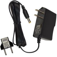 HQRP 9V 300mA AC Adapter Works with Vtech MobiGo MobiGo-2 Touch InnoTab InnoTab 2 InnoTab 2S Innotab 3 Learning System V.Smile V-Smile Baby Infant Development System Power Cord + Euro Plug Adapter