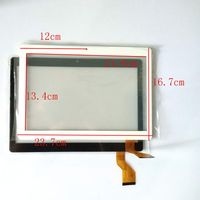 Black Color EUTOPING R New 10.1 inch kingvina-PG1031 Camera Hole 12cm Touch Screen Digitizer Replacement for Tablet