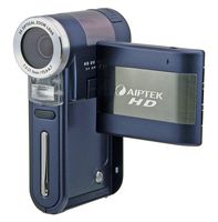 Aiptek HDV12X 720p HD High Definition Flash Memory Camcorder and 5MP Digital Still Camera (Blue)