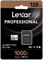 Lexar Professional 1000x 128GB microSDXC UHS-II Card
