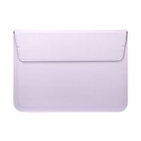 Jennyfly 15-15.4 inch MacBook Cover, Slim MacBook Sleeve Cover Multifunction Protection Cover with Stand Featurer (Not fit for Old MacBook Pro 15.4 A1278) for Most 15-15.4 inch MacBook - Light Purple
