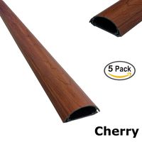 ChordSavers WallSaver Cord Cover - 5 Pieces - Color: Cherry