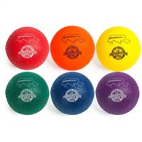 Champion Sports RSPGSET Playground Ball Set, Six Large 8.5 Inch Rhino Skin Soft Inflatable Balls