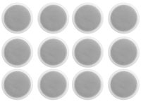 12) Rockville CCL6T White 70V 6" Commercial Ceiling Speakers 4 Restaurant/Office
