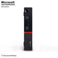Lenovo ThinkCentre M900 Tiny Business PC, Intel Quad Core i5 6600T up to 3.5GHz, 8G DDR4, 512G SSD, WiFi, BT 4.0, Windows 10 Pro 64-Multi-Language Support English/Spanish/French(Renewed)