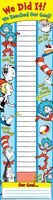 Eureka Dr. Seuss Back to School Classroom Supplies Goal Setting Fundraising Banner, 12'' x 45''