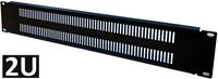 2U Airflow Blank Panel Cable Manager Server Rack Wire Management System