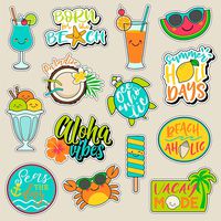 Vsco Girl Cute Stickers for Hydro Flask Water Bottles - Premium Cool Summer Vacation Laptop iphone Hydro Flask Car Compute Laptop Bike Guitar Bumper and Decals for Teens, Girls, Women, Feminists, Kids