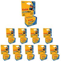 10 Rollos Kodak Ultra Max GC 135 - 36 - Película de 35 mm ISO 400 de impresión de color (PACK OF 10)