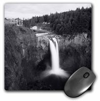 3D Rose"Salish Lodge Snoqualmie Falls Washington UsaUs48 Ccr0318Charles Crust" Matte Finish Mouse Pad - 8 x 8" - mp_147817_1