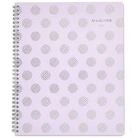 AT-A-GLANCE 2019 Weekly & Monthly Planner / Appointment Book, 8-1/2" x 11", Large, Dot, Purple (5059-905)