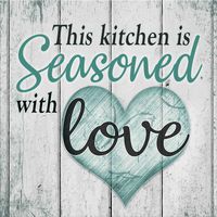 Wgniip 5D DIY Diamond Painting by Number Kit, Full Round Drill Embroidery Kits for Adults or Kids Cross Stitch Supply Painting with Diamonds Arts Craft Canvas for Home Decor - Seasoned Love 14X14 inch