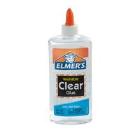 Elmer's Liquid School Glue, Clear, Washable, 9 Ounces, 1 Count