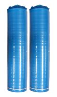 AMERIQUE 691322303964 Premium 3-In-1 Heavy Duty Foam 3MM Thick Flooring Underlayment Padding with Tape & Vapor Barrier, Royal Blue, 200 Square Feet (Pack of 2)