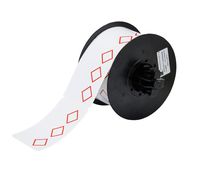 Brady B30-260-7569-CLP3B  Vinyl Film, 2.000" x 3.000" BBP31 2 Color GHS Vinyl Tape - 3 Diamond (1 Roll of 340 Labels )
