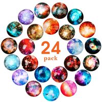 FINDMAG Fridge Magnets Refrigerator Magnets Office Magnets Cute Magnets Planetary Colorful Magnets for Office, Whiteboard, Kitchen
