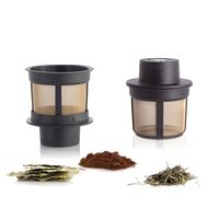 Finum 63/421.40.00 Floating Brewing Basket, Medium, Black