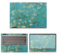 decalrus - Protective Decal Floral Skin Sticker for Lenovo Yoga 730 13 (13.3" Screen) case Cover wrap LEyoga730_13-230