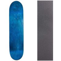 Cal 7 Blank Skateboard Deck with Grip Tape | 7.75, 8.0, 8.25 and 8.5 Inch | Maple Board for Skating (8.5 inch, Blue)