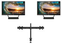 HP Pavilion 21.5-Inch IPS LED HDMI VGA Monitor with HP Pavilion Dual Monitor Stand