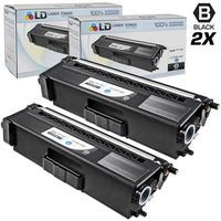LD Compatible Toner Cartridge Replacement for Brother TN315BK High Yield (Black, 2-Pack)