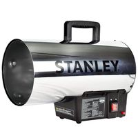 STANLEY ST-60HB2-GFA Propane Heater, 60,000 BTU, Black, Silver