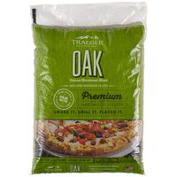 Traeger Grills PEL310 Oak 100% All-Natural Hardwood Pellets Grill, Smoke, Bake, Roast, Braise and BBQ, 20 lb. Bag