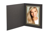 Tyndell Black T-50 Photo Folder 5x7 (50 Pack)