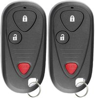 KeylessOption Keyless Entry Remote Control Car Key Fob Replacement for OUCG8D-355H-A (Pack of 2)