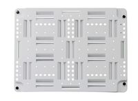 Legrand-On-Q AC1040 Plastic Universal Mounting Plate, 0.5" x 10" x 13.2", White