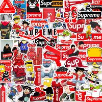 Personality Popular Brand Stickers Laptop Stickers Waterproof Skateboard Snowboard Car Bicycle Luggage Decal 50pcs Pack (Personality Popular Brand)