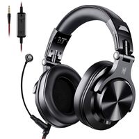 OneOdio A71 Over Ear Gaming Headsets - PS4 Xbox One Nintendo Switch PC Wired Stereo Headsets with Boom Mic and On-Line Volume & Share-Port Studio Headphones for Office Phone Call DJ