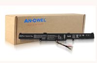 ANGWEL A41-X550E Laptop Battery for Asus X450E X450J X450JF A450J A450JF A450E F450E X55LJ4G X45 R751 R752 F751 F550 X751 K751 P750L Series [15V 44Wh]-- 1 Year Warranty