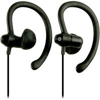 Moki ACC-HPS90BK 90 Degree Sports Earphones, Black