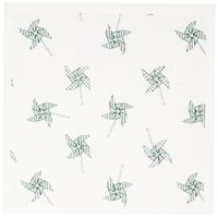 3dRose Sweet Aqua Pinwheels - Greeting Cards, 6 x 6 inches, set of 12 (gc_119275_2)