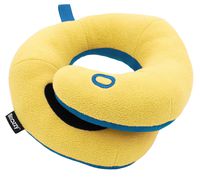 BCOZZY Kids Chin Supporting Travel Pillow- Keeps The Child's Head from Bobbing up and Down in Car Rides- Comfortably Supports The Head, Neck and Chin in Any Sitting Position. Child Size, Yellow