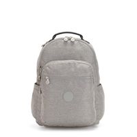 Kipling womens Seoul Laptop Backpack, chalk grey, One Size