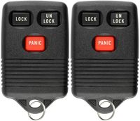 KeylessOption Keyless Entry Remote Control Car Key Fob Replacement for Camry GQ43VT7T (Pack of 2)