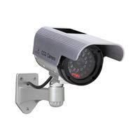 Sunforce 82340 Solar Fake Security Camera with Blinking Light