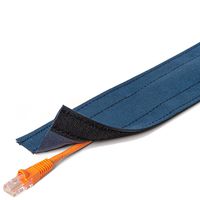 3" Wide Dura Race Carpet Cord Cover - 5FT Length - Color: Blue