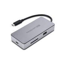 Cable Matters USB C Multiport Adapter (USB C Hub with HDMI 4K), UHS-II Card Reader, USB 3.0, Gigabit Ethernet and 100W PD - USB-C and Thunderbolt 3 Port Compatible for MacBook Pro and More