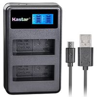 Kastar LCD Dual Slim Charger for Nikon EN-EL14, EN-EL14a, MH-24 and Nikon Coolpix P7000 P7100 P7700 P7800, D3100, D3200, D3300, D3400, D5100, D5200, D5300 DSLR, Df DSLR, D5600 Camera