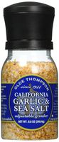 Olde Thompson California Garlic & Sea Salt, 8.8-Ounce Grinders (Pack of 2)