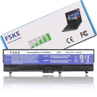 FSKE 0A36302 0A36303 42T4751 42T4755 51J0499 Laptop Battery Replacement for Lenovo IBM Thinkpad W530 W530i L430 L530 T430 T430i T530 T530i Series (0A36303) Battery(10.8V 5200mAh 6-Cell)