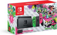 Nintendo Switch Hardware with Splatoon 2 + Neon Green/Neon Pink Joy-Cons (Nintendo Switch)