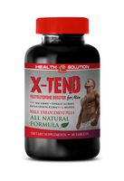 Men Testosterone Booster Natural - X-TEND - Testosterone Booster for Men - tongkat ali tribulus terrestris - 1 Bottle 60 Tablets